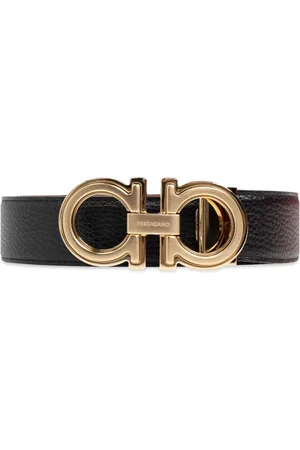 Salvatore Ferragamo Heren, Accessoires, Bruin, Maat: 110 CM Leer