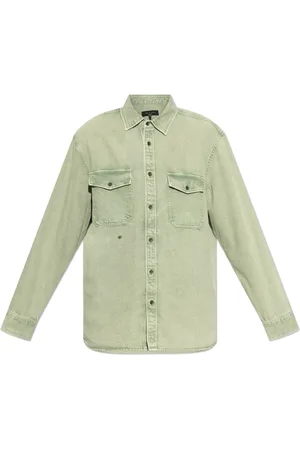 RAG&BONE Heren, Overhemden, Groen, Maat: L Denim
