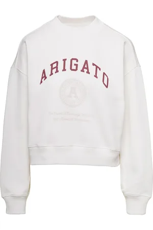 Axel Arigato Dames, Sweatshirts & Hoodies, Wit, Maat: M Katoen