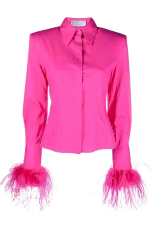 GIUSEPPE DI MORABITO Dames, Blouses & Shirts, Roze, Maat: XS Katoen