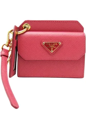 Prada Dames, Pre-owned, Roze, Maat: ONE Size Leer