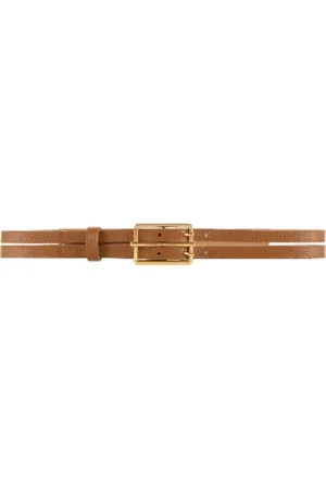 Elisabetta Franchi Dames, Accessoires, Bruin, Maat: L Leer