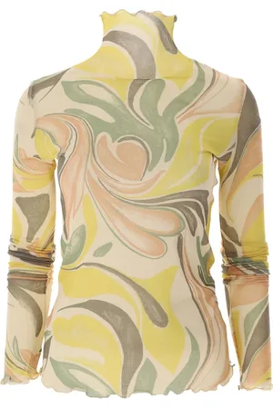 ALYSI Dames, Blouses & Shirts, Veelkleurig, Maat: M