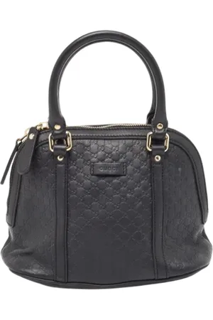 Gucci Dames, Pre-owned, Zwart, Maat: ONE Size Leer