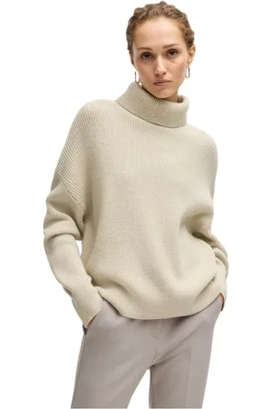 HUGO BOSS Dames, Truien, , Maat: L Wol