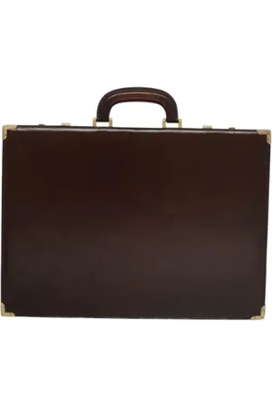 Bally Heren, Pre-owned, Bruin, Maat: ONE Size Leer