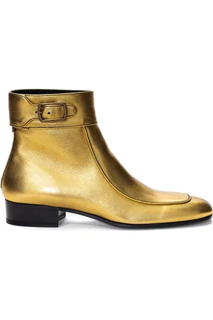 Saint Laurent Dames, Schoenen, Geel, Maat: 35 EU Leer