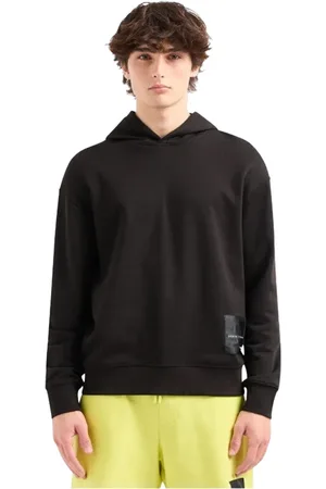 Armani Exchange Heren, Sweatshirts & Hoodies, Zwart, Maat: XS Katoen