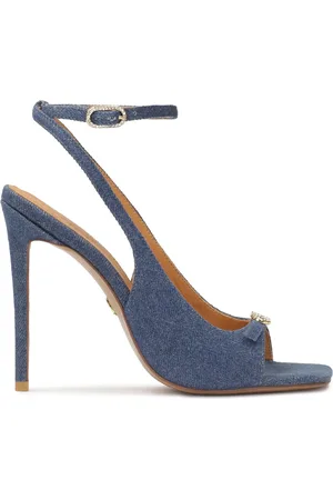 Kazar Dames, Schoenen, Blauw, Maat: 39 EU Denim