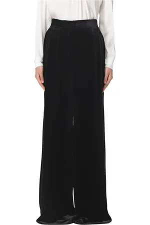 Alberta Ferretti Dames, Broeken, Zwart, Maat: S