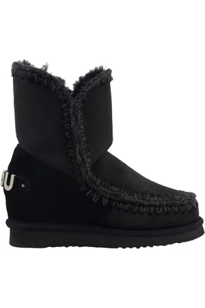 Mou Dames, Schoenen, Zwart, Maat: 36 EU Leer