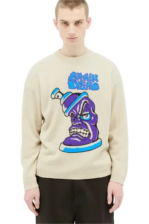 Brain Dead Heren, Truien, , Maat: M Wol