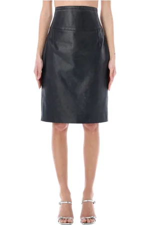 Givenchy Dames, Rokken, Zwart, Maat: S Leer