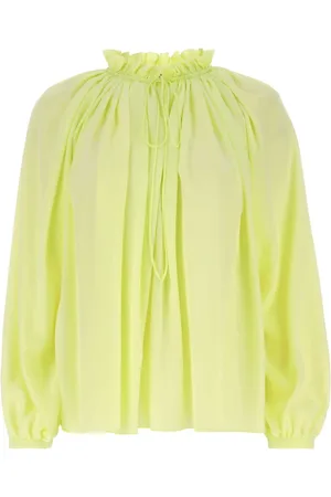 Lanvin Dames, Blouses & Shirts, Geel, Maat: S Poliester