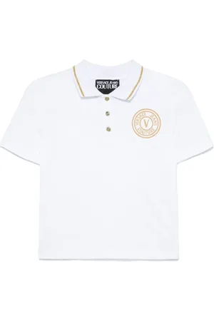 VERSACE Dames, Tops, Wit, Maat: L Katoen