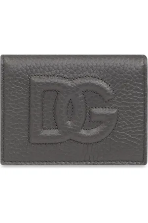 Dolce & Gabbana Heren, Accessoires, Grijs, Maat: ONE Size Leer