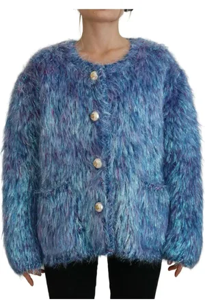 Dolce & Gabbana Dames, Jassen, Veelkleurig, Maat: L Wol