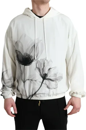 Dolce & Gabbana Heren, Sweatshirts & Hoodies, Wit, Maat: M Zijde