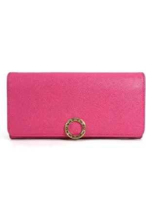 Bvlgari Dames, Pre-owned, Roze, Maat: ONE Size Leer