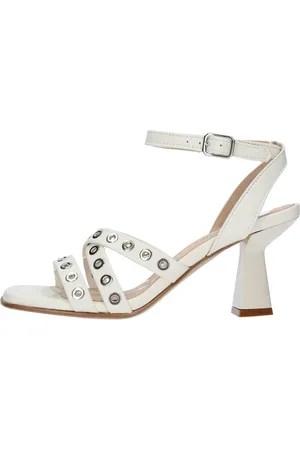 Janet&Janet Dames, Schoenen, Wit, Maat: 39 EU Leer