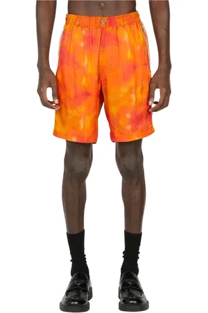 Ahluwalia Heren, Korte broeken, Oranje, Maat: XL Viscose