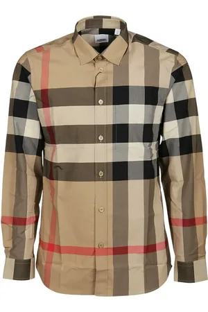 Burberry Heren, Overhemden, , Maat: M Katoen