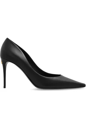 Dolce & Gabbana Dames, Schoenen, Zwart, Maat: 36 EU Leer
