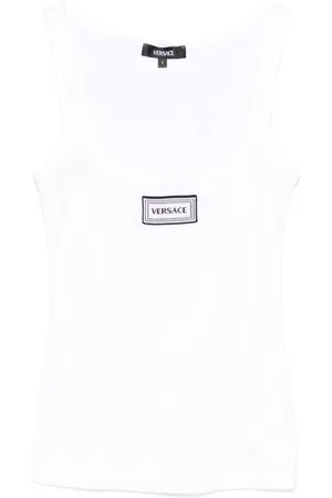 VERSACE Dames, Tops, Wit, Maat: S