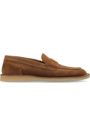 Dolce & Gabbana Dames, Schoenen, Bruin, Maat: 36 EU Suède