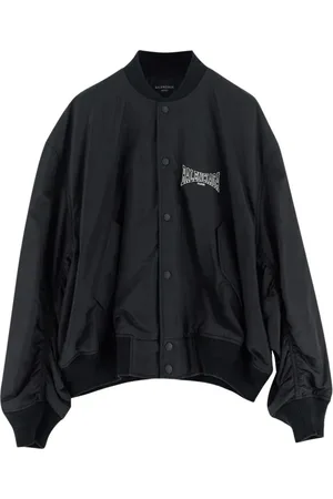 Balenciaga Heren, Jassen, Zwart, Maat: M