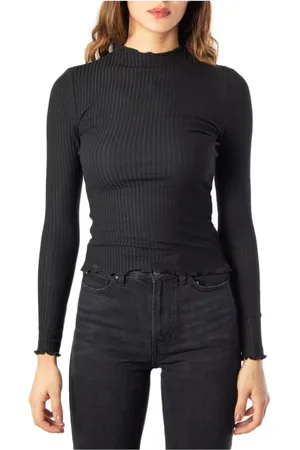 ONLY Dames, Truien, Zwart, Maat: XS Viscose