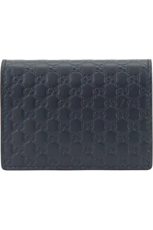 Gucci Heren, Accessoires, Blauw, Maat: ONE Size Leer