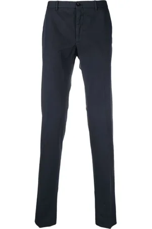 Incotex Heren, Broeken, Blauw, Maat: 3XL Katoen