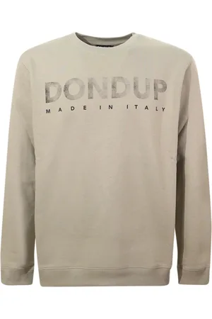 Dondup Heren, Sweatshirts & Hoodies, Groen, Maat: XL Katoen