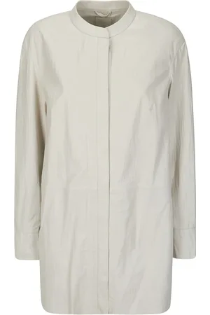 1972 DESA Dames, Blouses & Shirts, Wit, Maat: XS Leer