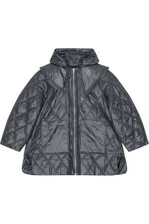Ganni Dames, Jassen, Grijs, Maat: L/Xl