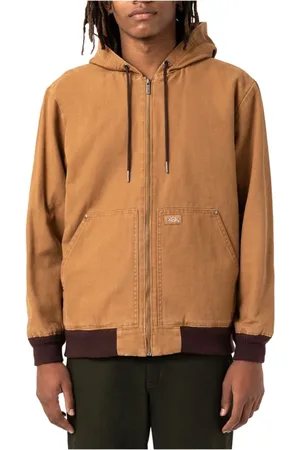 Dickies Heren, Sweatshirts & Hoodies, Bruin, Maat: L Katoen