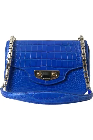 Balenciaga Dames, Tassen, Blauw, Maat: ONE Size Leer