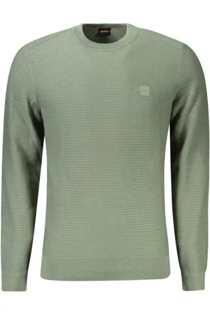 HUGO BOSS Heren, Truien, Groen, Maat: XL