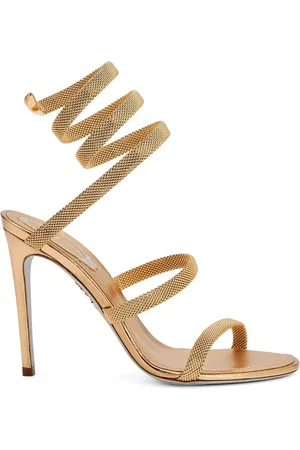 RENE CAOVILLA Dames, Schoenen, Geel, Maat: 37 EU