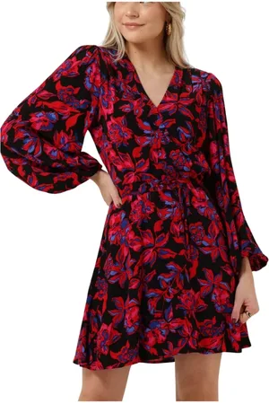 Alix the label Dames, Jurken, Rood, Maat: XS Viscose
