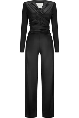 Nicowa Dames, Jumpsuits & Playsuits, Zwart, Maat: M Jersey