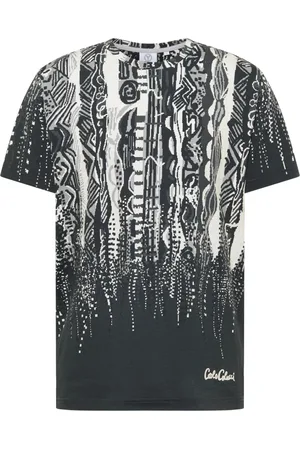 Carlo Colucci Heren, Tops, Zwart, Maat: XL
