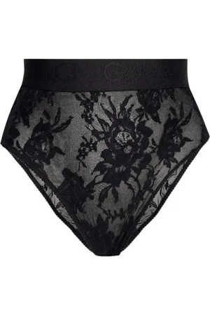 Dolce & Gabbana Dames, Ondergoed, Zwart, Maat: M Katoen