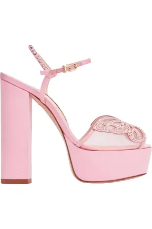SOPHIA WEBSTER Dames, Schoenen, Roze, Maat: 40 EU Leer