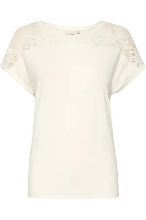 Cream Dames, Tops, , Maat: 2XL Viscose