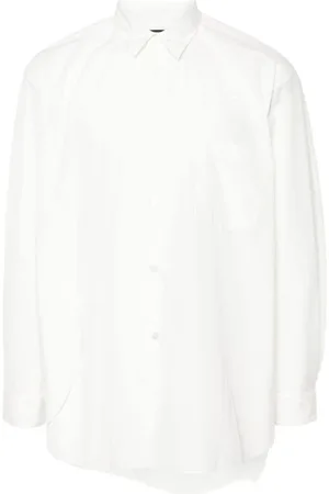 Comme des Garçons Heren, Overhemden, Wit, Maat: L