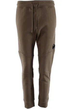 C.P. Company Heren, Broeken, Bruin, Maat: XS Katoen