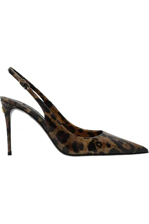 Dolce & Gabbana Dames, Schoenen, Bruin, Maat: 36 1/2 EU Leer