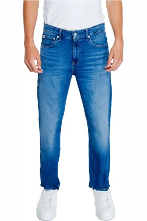 Calvin Klein Heren, Jeans, Blauw, Maat: W36 L32 Katoen